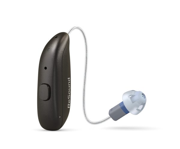ReSound Omnia Mini RIE 60 with standard receiver Espresso